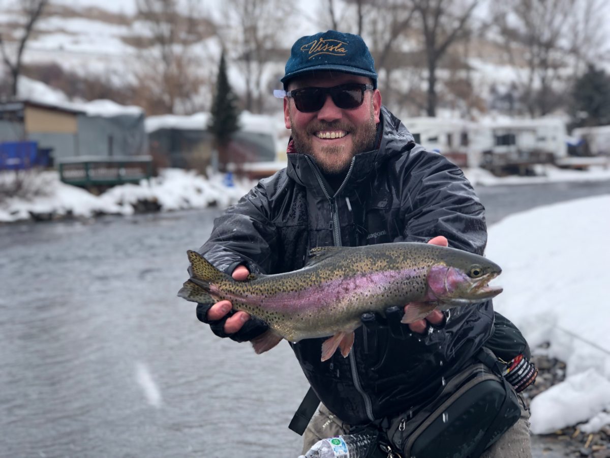 Winter Fly Fishing: Provo River.